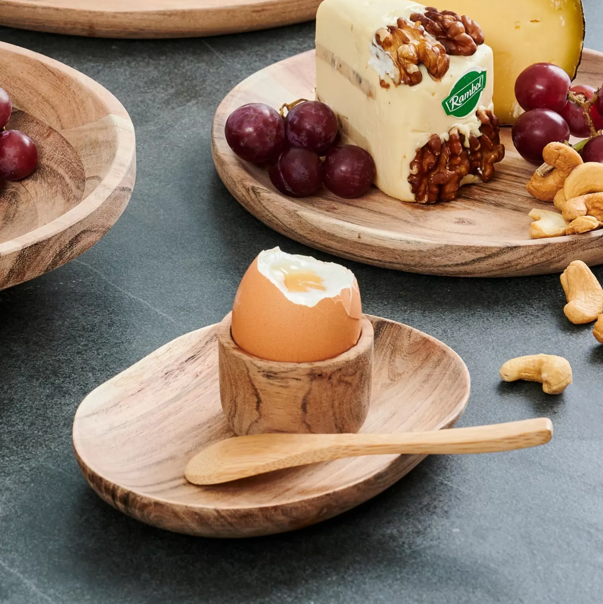 CASA Acacia Chic Plato Pata Tapas Natural Best Sale