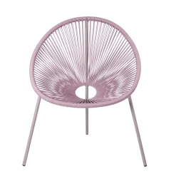 CASA Acapulco Silla Lounge Morado Cheap