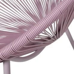 CASA Acapulco Silla Lounge Morado Cheap