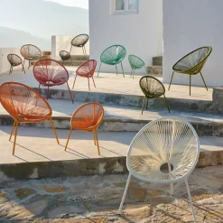 CASA Acapulco Silla Lounge Negro New