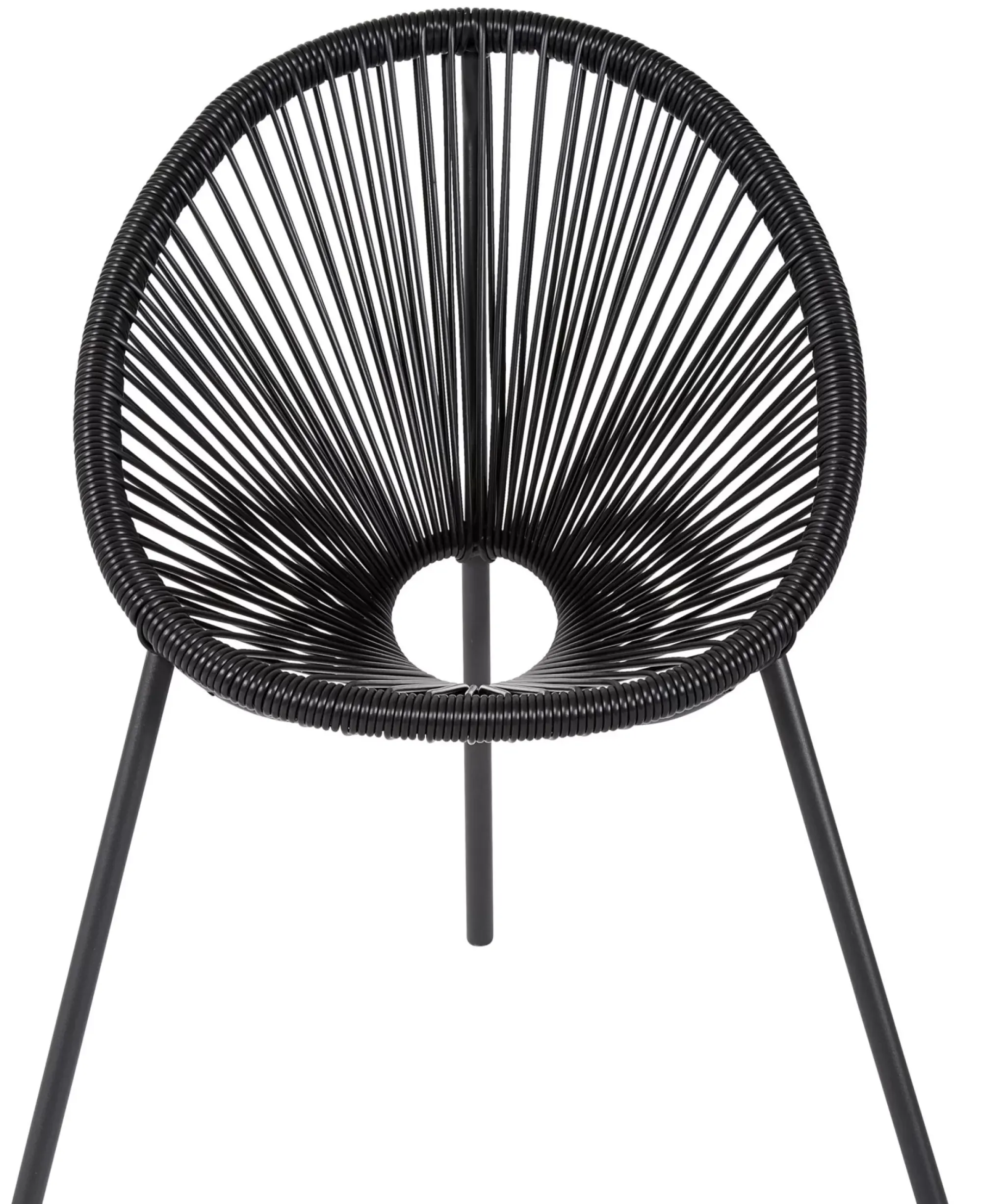 CASA Acapulco Silla Para Ninos Negro Online