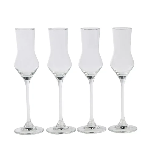 CASA After Dinner Copas De Grappa Juego De 4 Transparente Sale