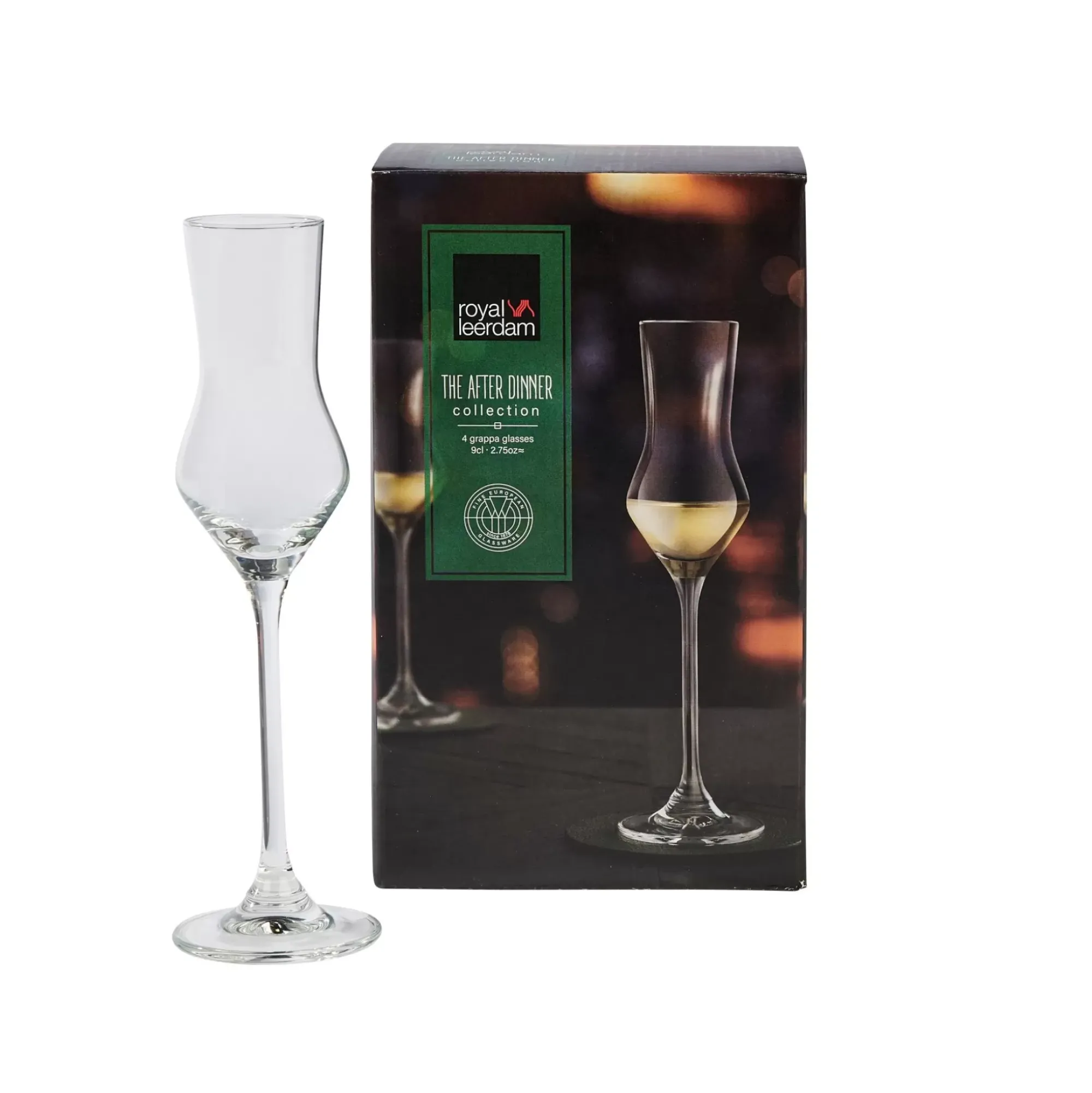 CASA After Dinner Copas De Grappa Juego De 4 Transparente Sale