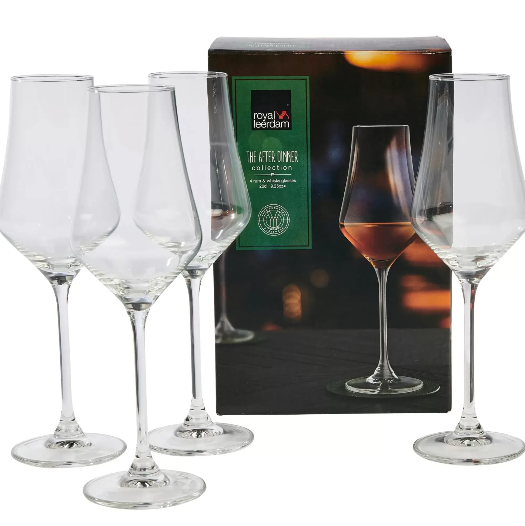 CASA After Dinner Vasos De Whisky Juego De 4 Transparente Fashion