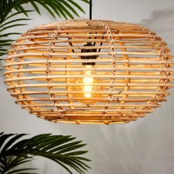 CASA Ailene Lampara Para Colgar Natural Flash Sale