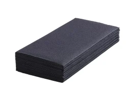 CASA Airlaid Servill./Cubiert. Juego De 12 Negro Cheap