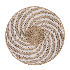 CASA Amazonas Decoracion De Pared Blanco, Natural Outlet