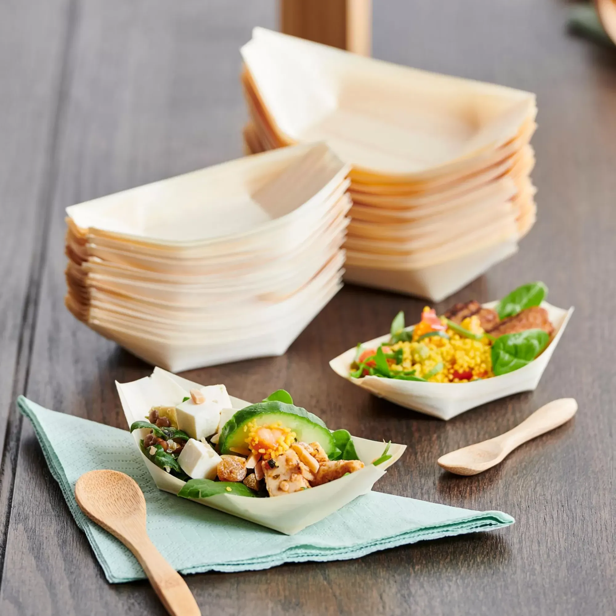 CASA Apero Eco Fuentes Juego De 20 Natural Discount