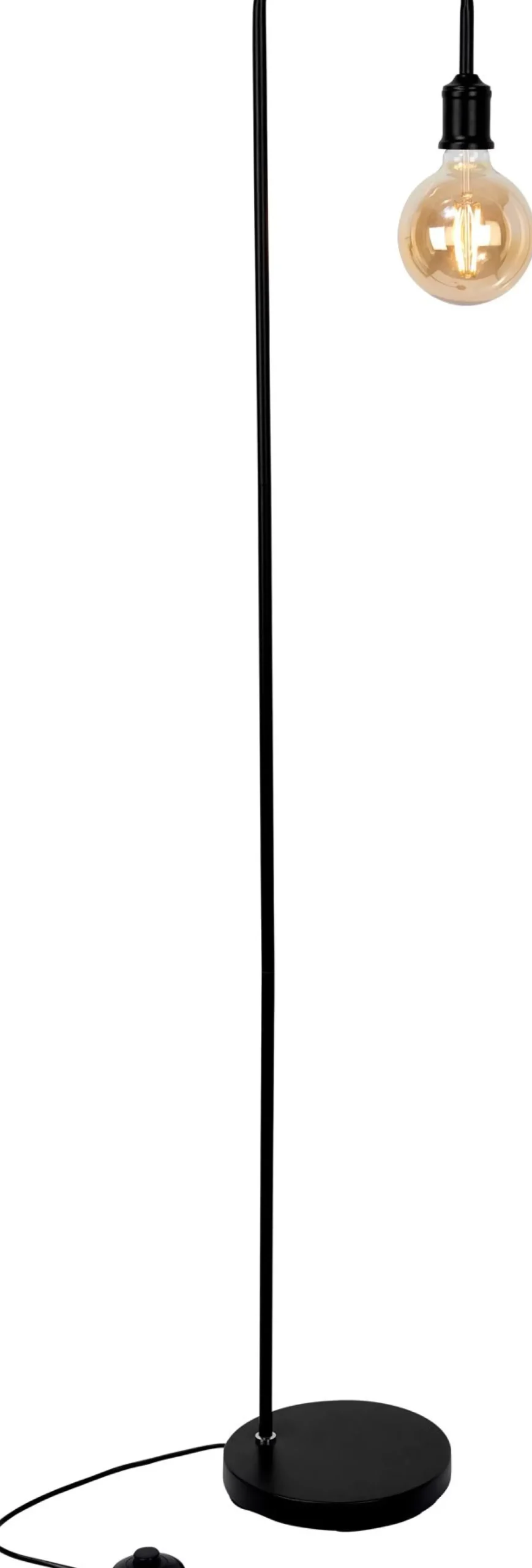 CASA Arche Lampara De Pie Negro Sale