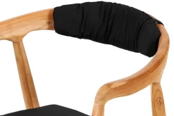 CASA August Cojin De Espalda Negro Store