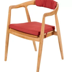 CASA August Cojin De Espalda Rojo Outlet