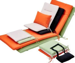 CASA Azur Cojin De Jardín Para Silla Bistro Gris Claro Store