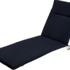 CASA Azur Cojines De Jardín Para Tumbona Negro Fashion