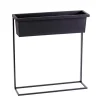 CASA Balco Caja Para Plantas Negro Outlet