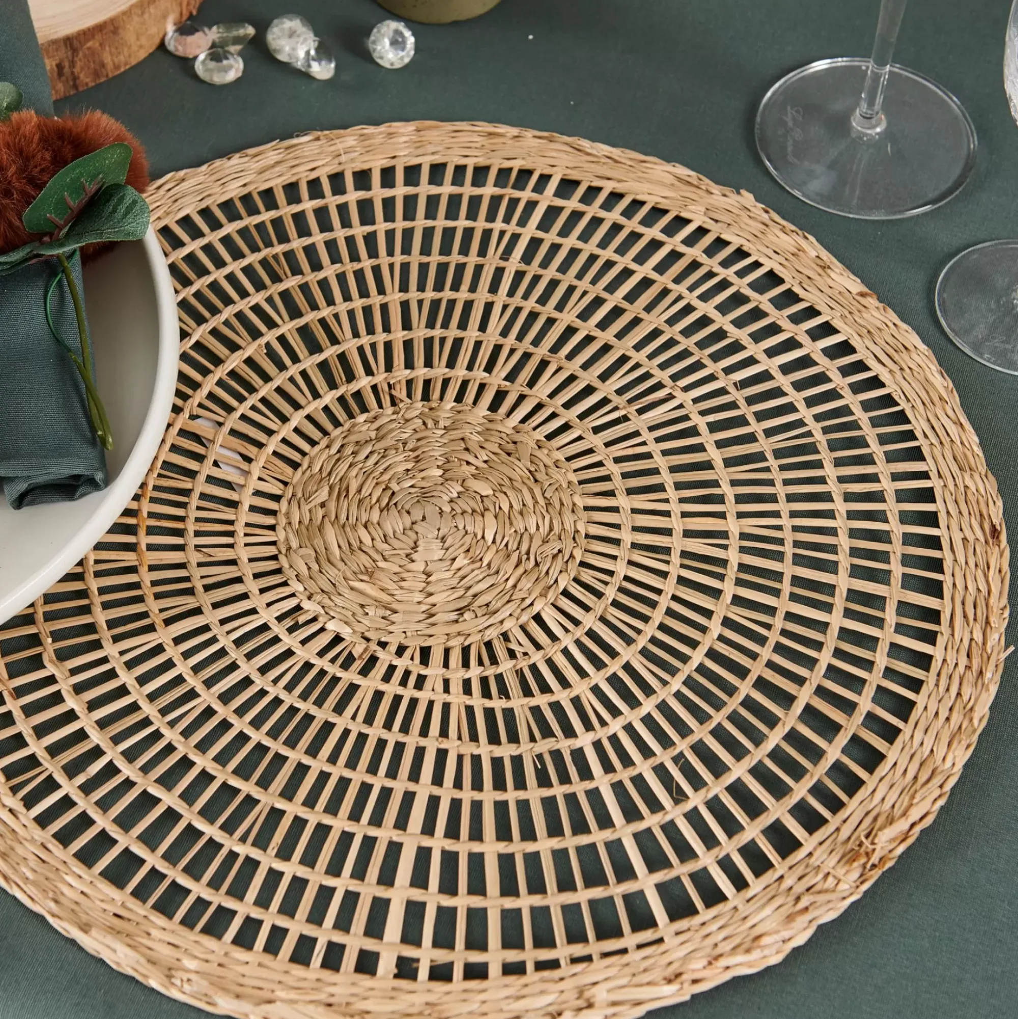 CASA Bali Mantel Individual Natural New