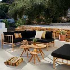 CASA Bambolette Banco Lounge Aspecto Bambu New