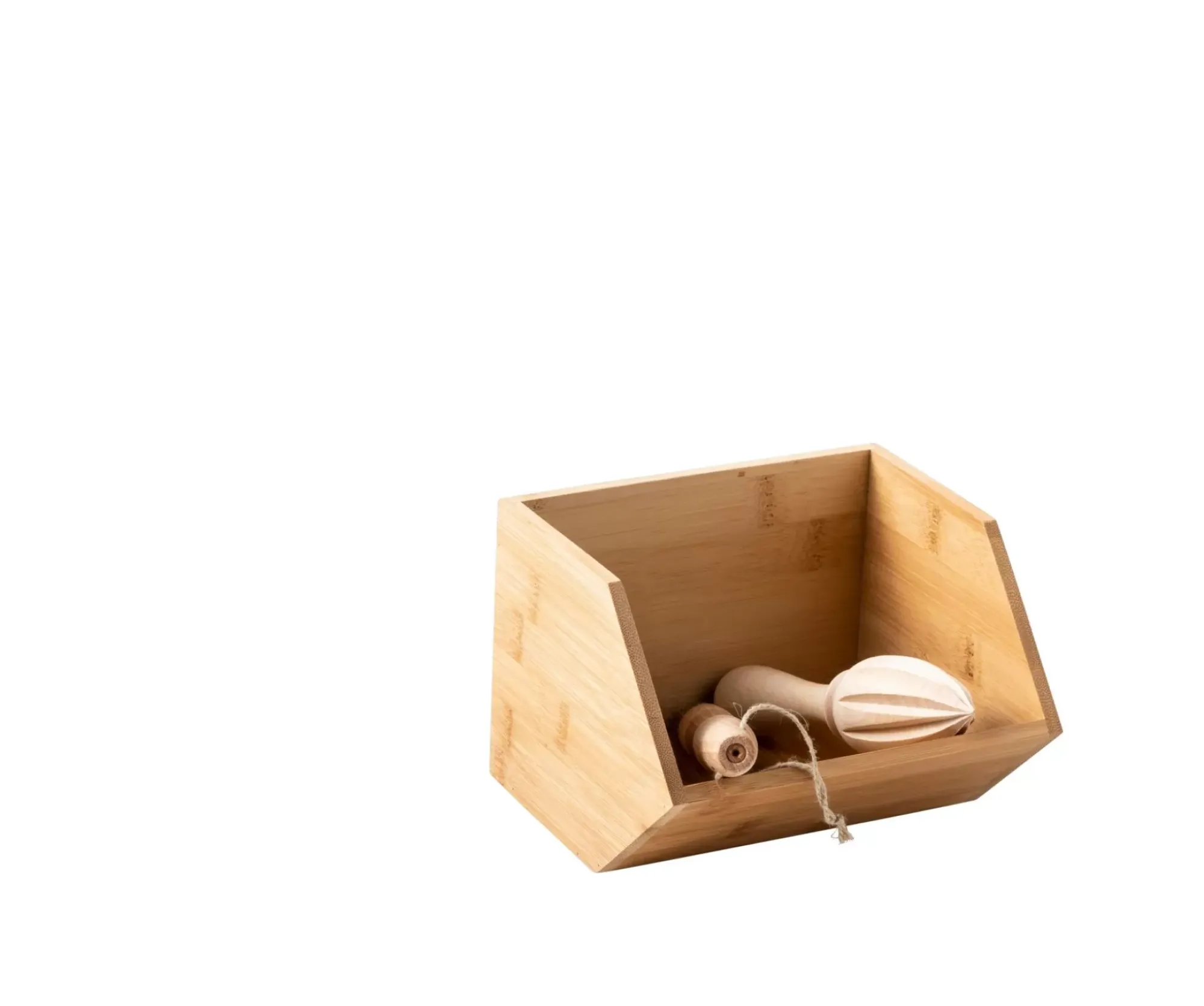 CASA Bamboo Organizador Apilable Natural Outlet