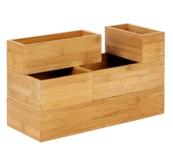 CASA Bamboo Organizador Para Cajon Natural Cheap
