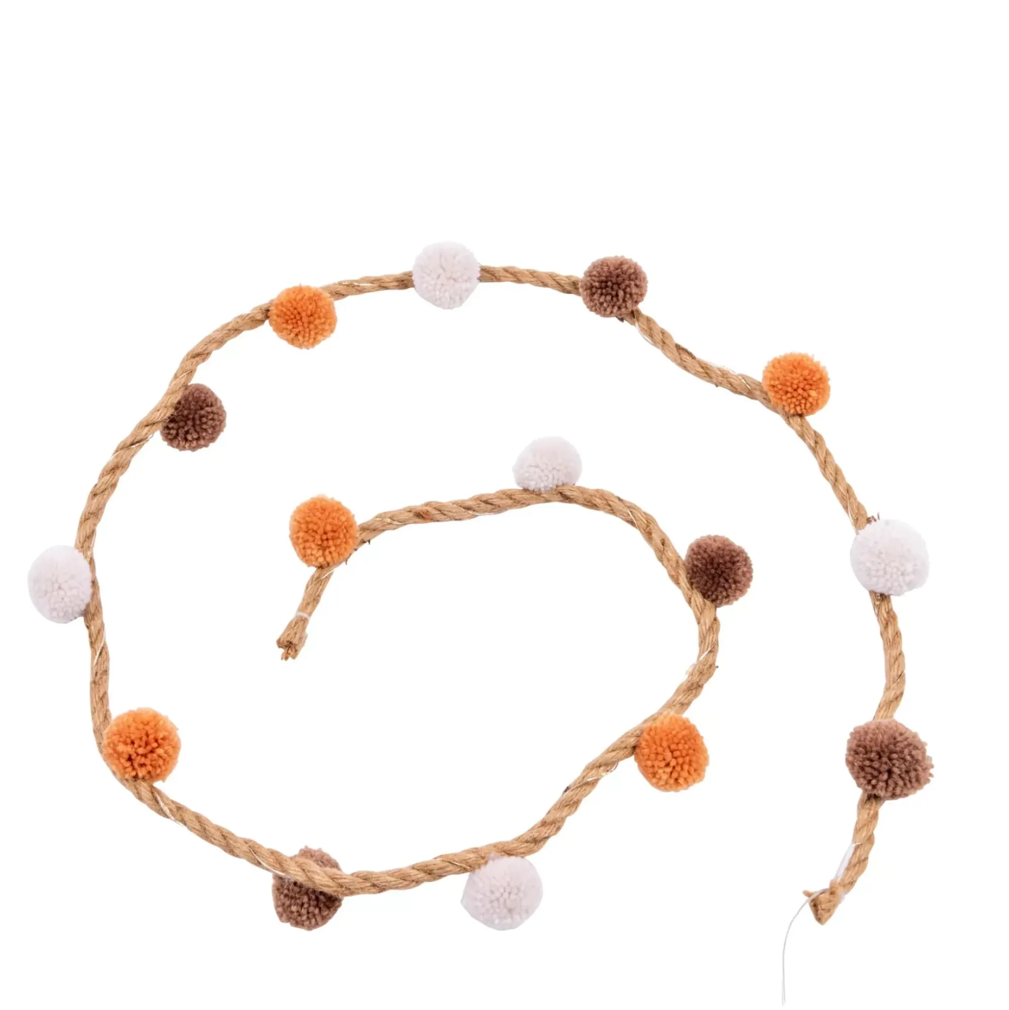 CASA Basil Guirnalda Varios Colores, Blanco, Marron, Terracota Clearance