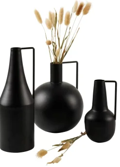 CASA Basta Florero Esferico Negro Outlet