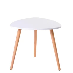 CASA Belliot Mesa Auxiliar Blanco, Natural Store