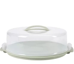 CASA Bioline Bandeja Con Tapa Para Tartas Menta Best