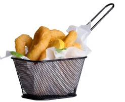 CASA Black Cesta Para Servir Negro Hot