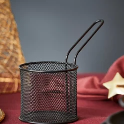 CASA Black Cesta Para Servir Negro Best