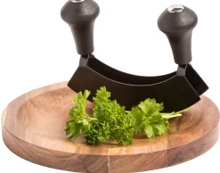 CASA Black Herbo Set Picador Para Hierbas Negro, Natural Store