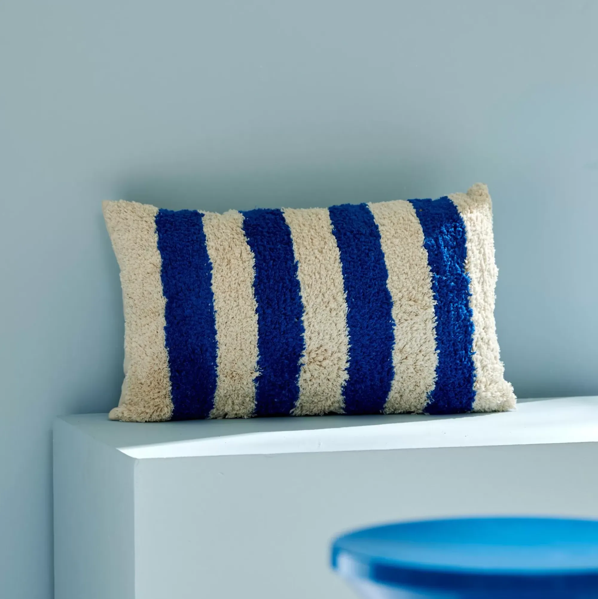 CASA Blues Cojin Azul Fashion