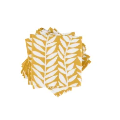 CASA Botanique D'Or Paquete De 20 Servilletas Varios Colores Fashion