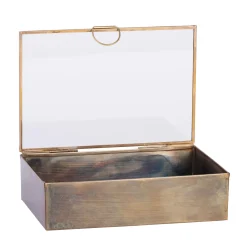 CASA Brush Caja De Almacenaje Dorado Outlet