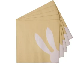 CASA Bunny Paquete De 20 Servilletas Amarillo Shop