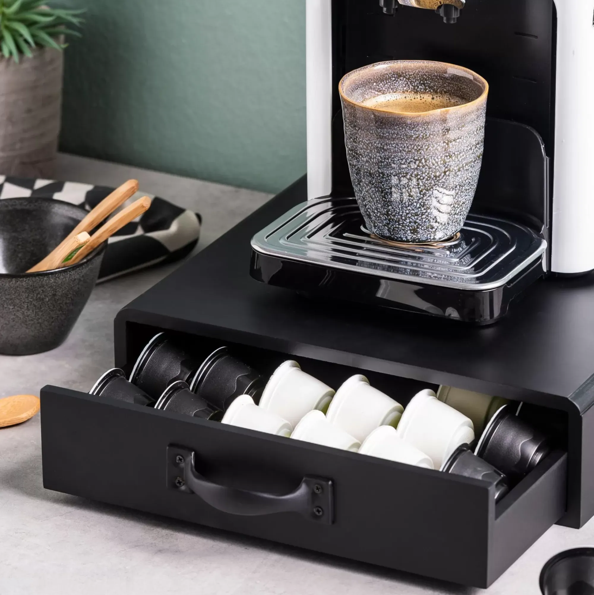 CASA Cafe Cajon Capsulas Cafe Negro Hot