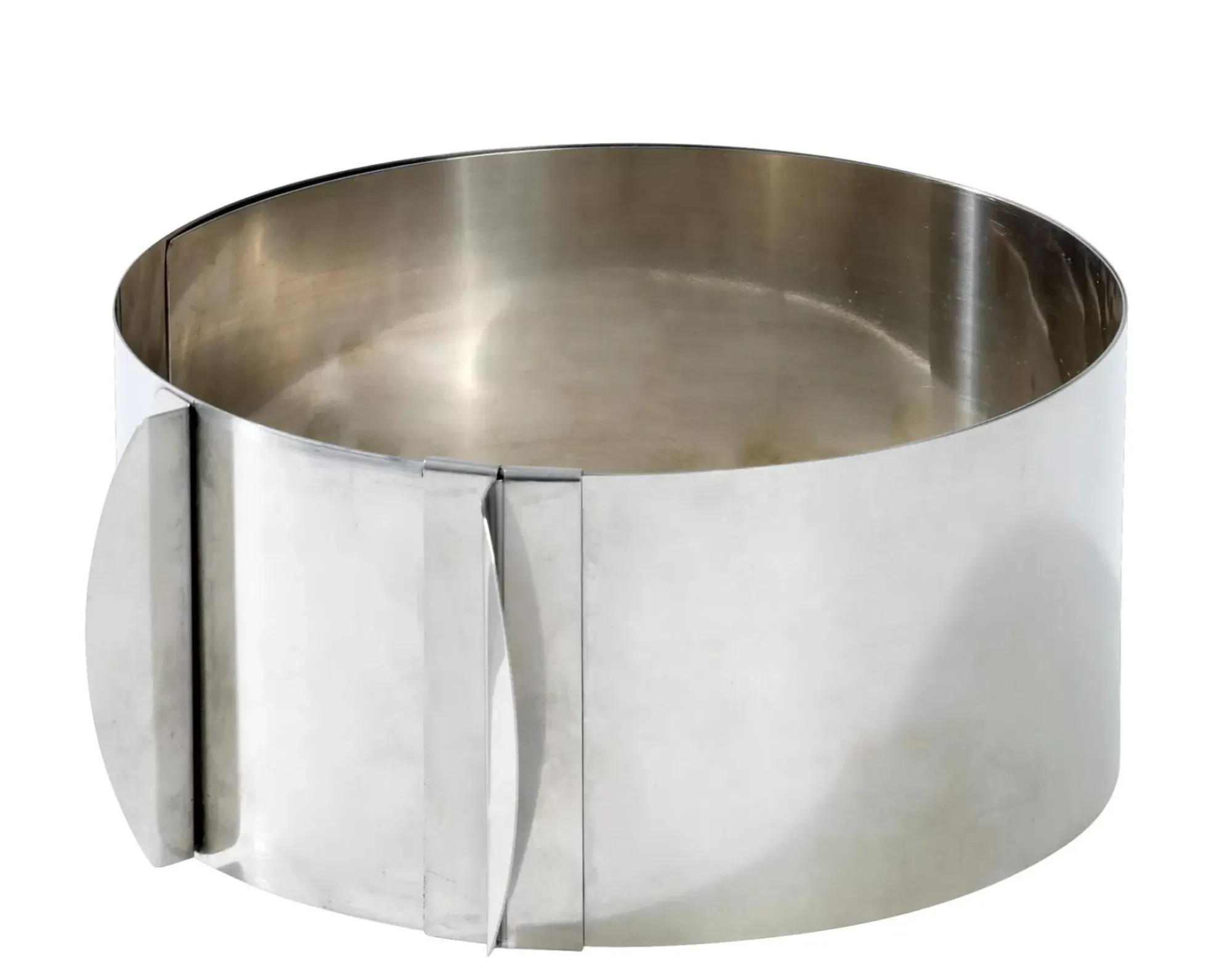 CASA Caramella Molde Anillo Tarta Ajustable Plateado Best