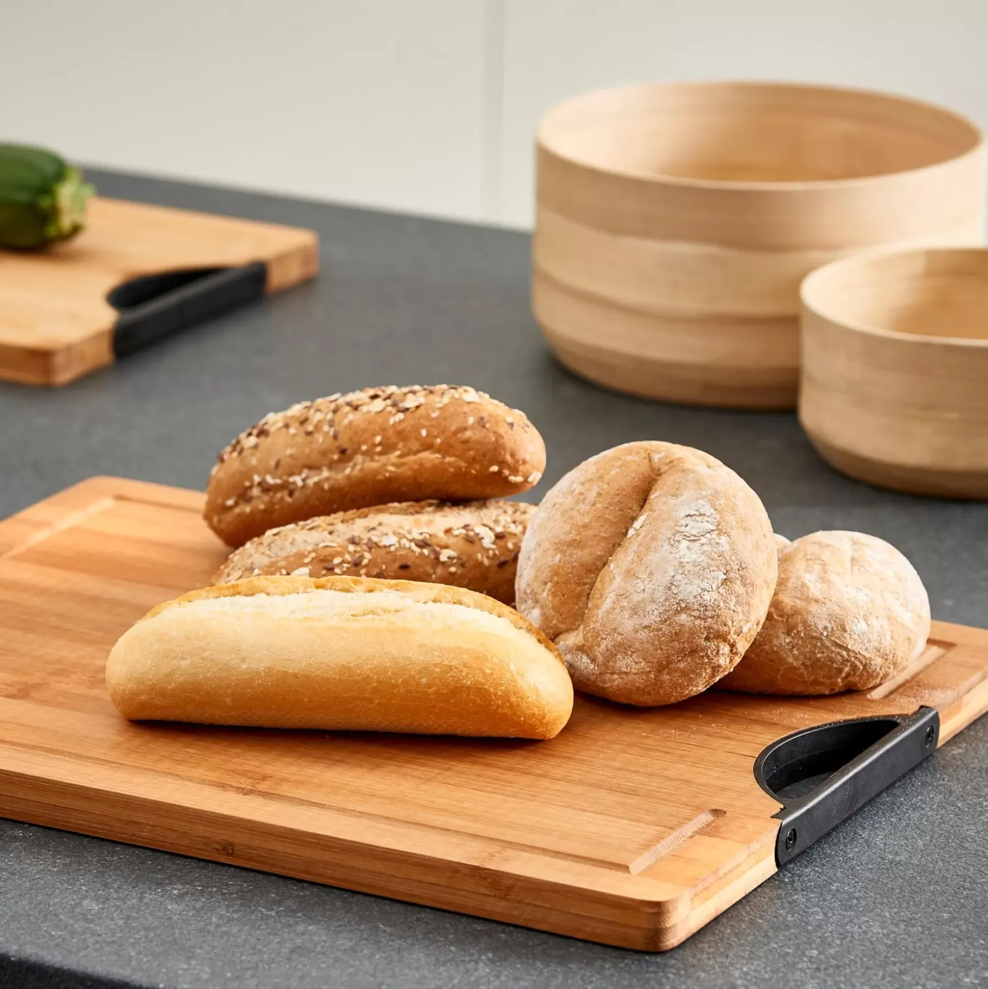 CASA Bamboo Tabla Para Cortar L Natural Best Sale