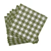 CASA Check Green Paquete De 20 Servilletas Verde Best
