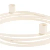 CASA Circle Candelabro Para 4 Velas Blanco New