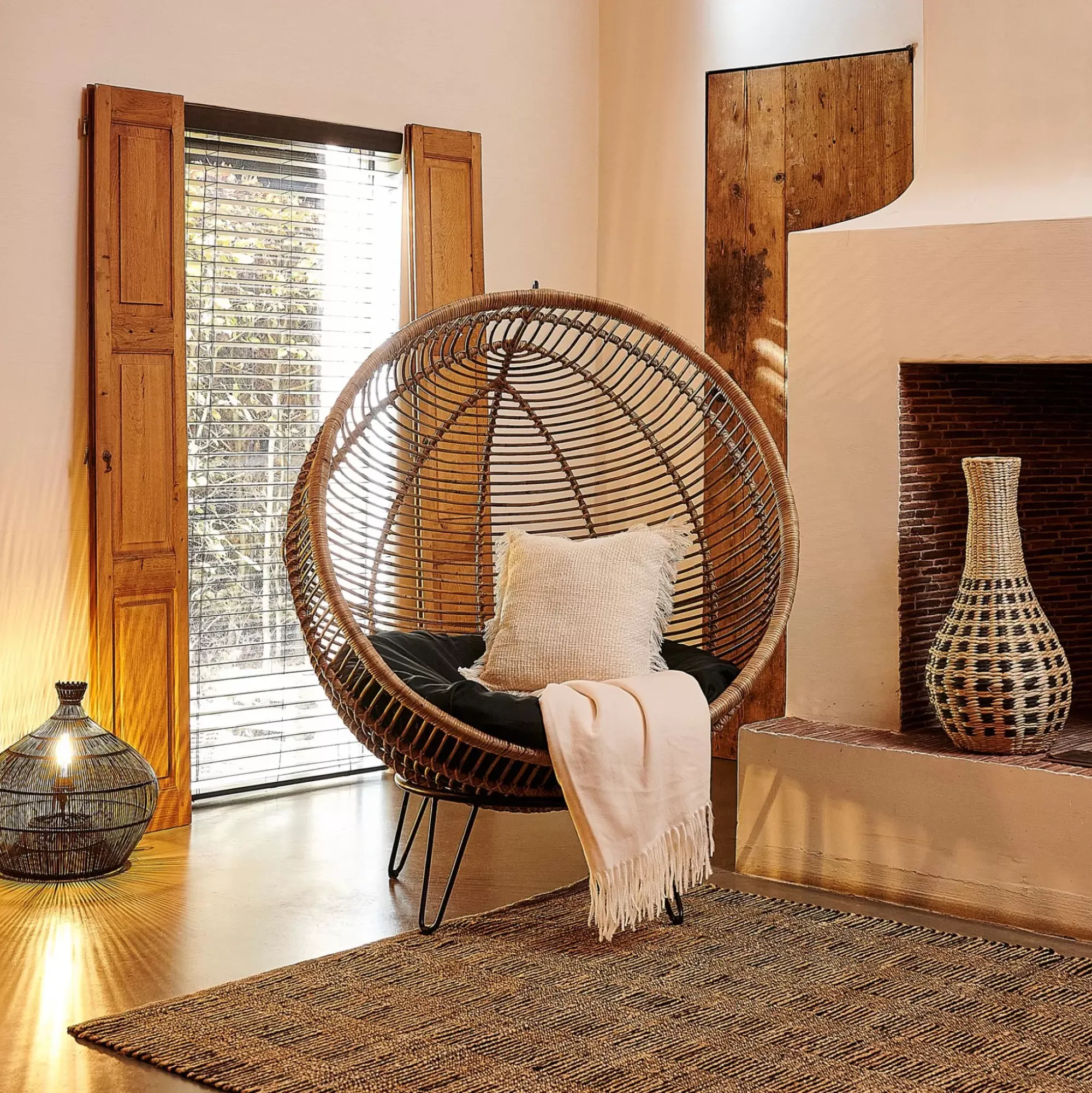 CASA Cozie Silla Lounge Natural Cheap