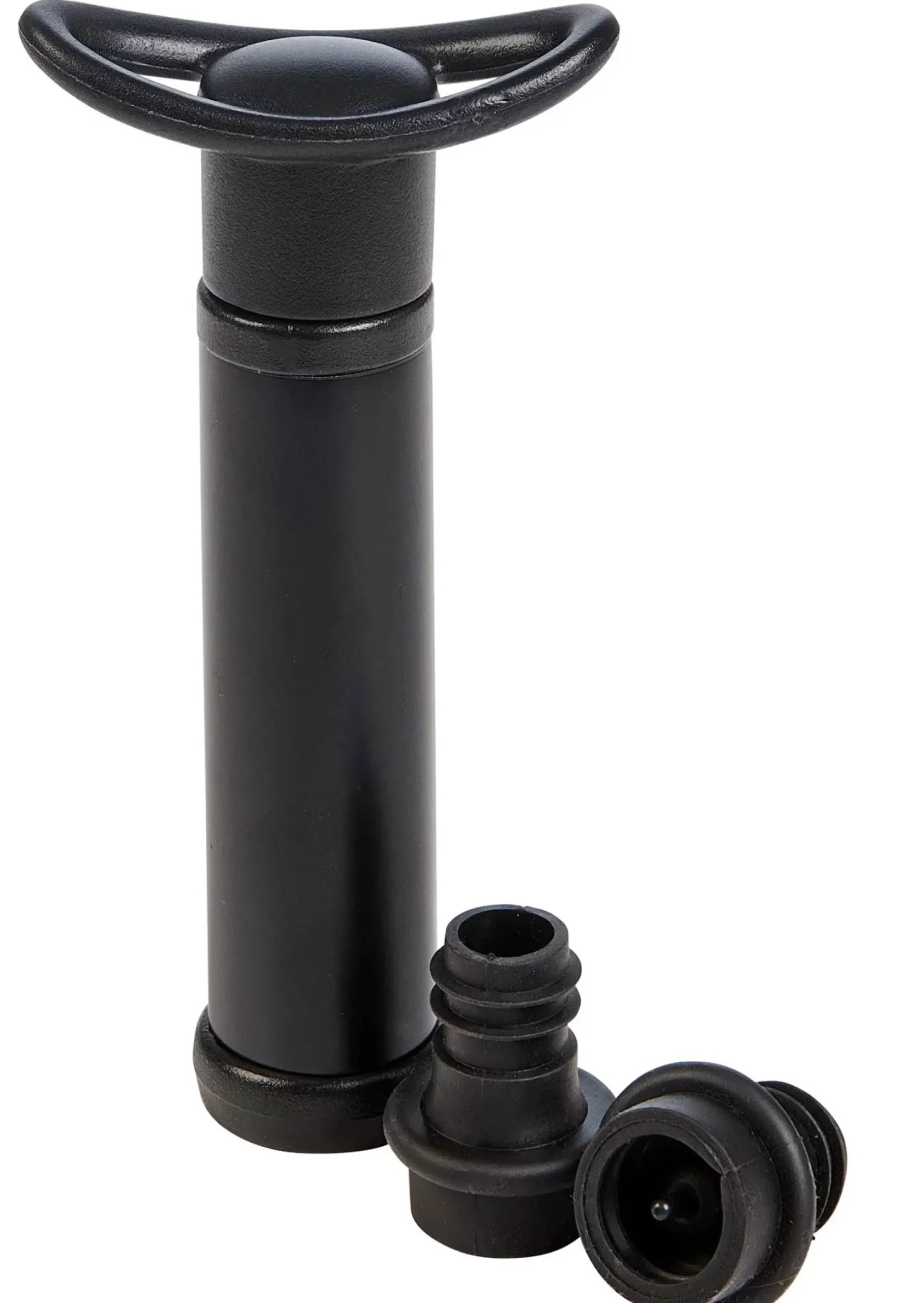 CASA Divino Bomba De Vino Con 2 Tapones De Vino Negro Hot