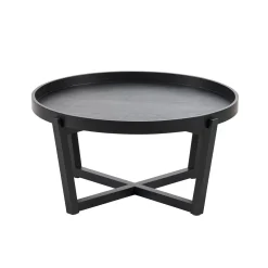 CASA Draco Mesita De Salon Negro Clearance