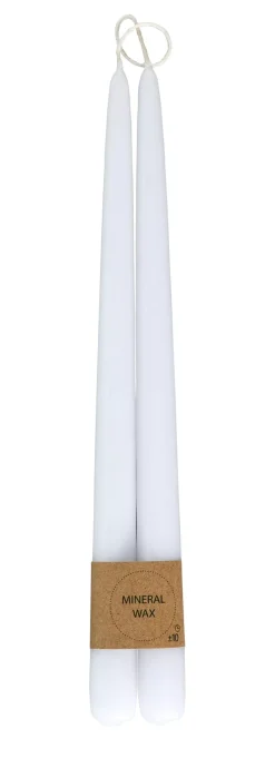 CASA Duo Velas Largas Juego De 2 Blanco Online