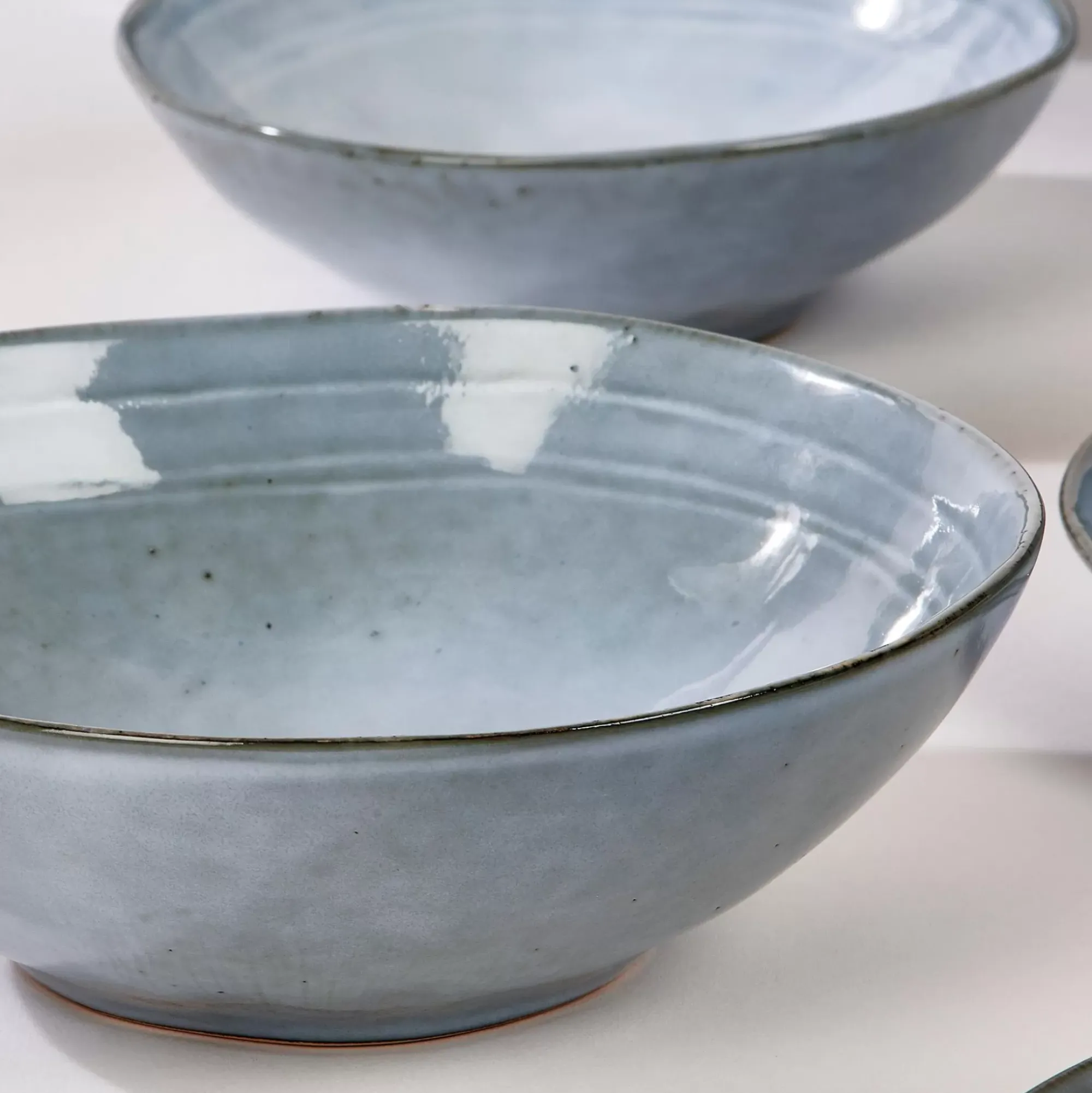 CASA Earth Ice Plato Hondo Azul Claro Flash Sale