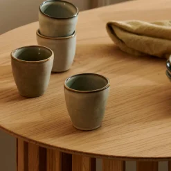 CASA Earth Lagoon Taza Verde Claro Outlet