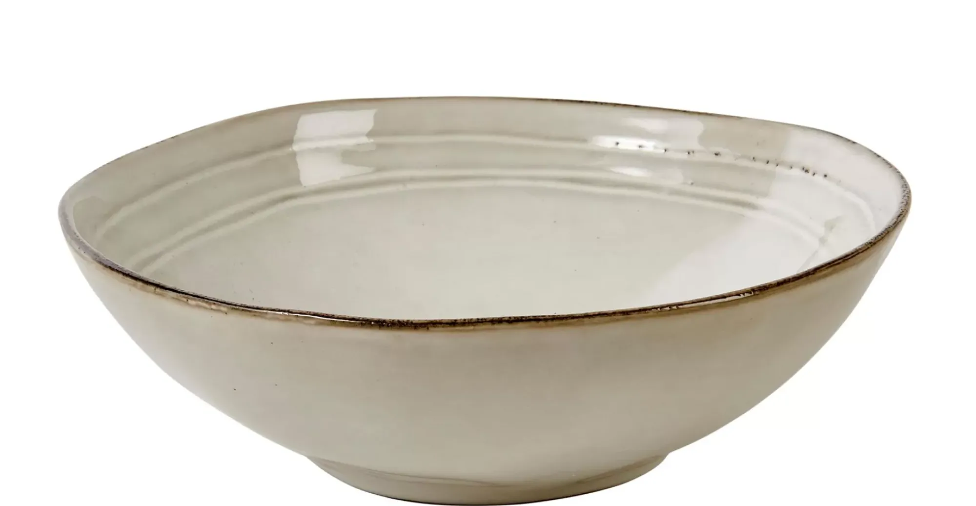 CASA Earth Marl Plato Hondo Crema Outlet