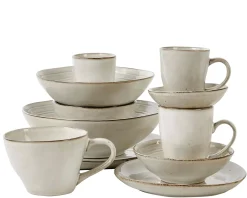 CASA Earth Marl Plato Hondo Crema Outlet