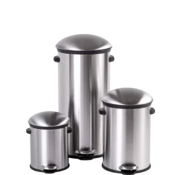 CASA Elegance Cubo Con Pedal 5L Plateado Hot