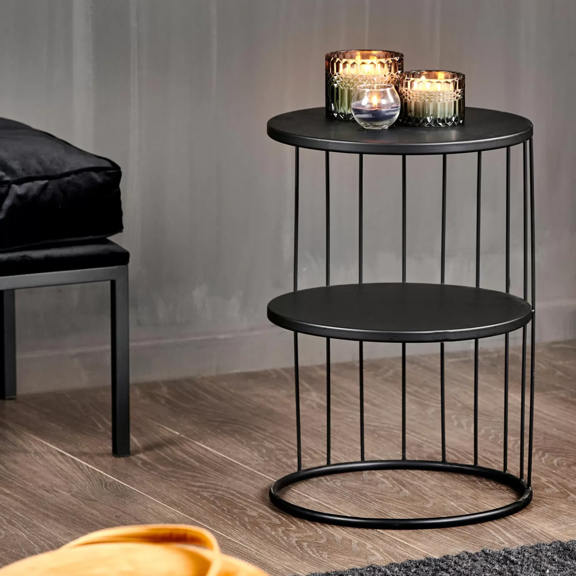 CASA Elmer Mesa Auxiliar Negro Outlet