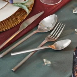 CASA Etna Satin Cubierto De 16 Piezas Plateado Clearance