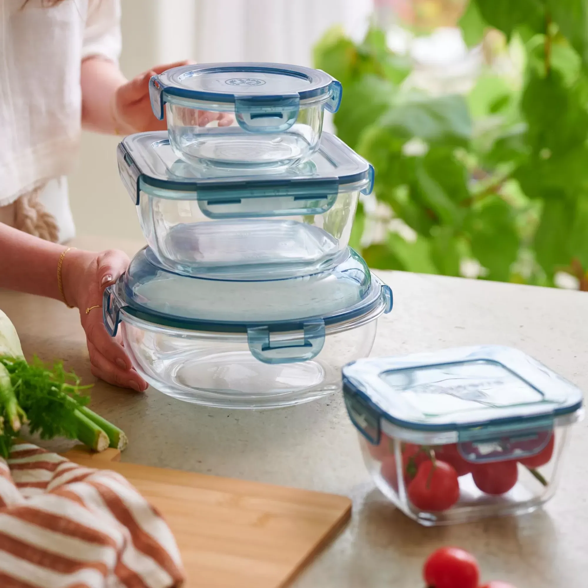 CASA Evolution Fuente Para Horno Con Tapa Gris, Transparente Hot